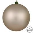 thumbnail image 3 of Vickerman 6" Oat Matte Ball Ornament, 4 per Bag, 3 of 6