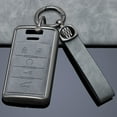thumbnail image 5 of Zinc Alloy Metal Key Fob Case Cover Protector Compatible for Cadillac Escalade SRX CTS ATS XTS DTS STS, 5 of 5
