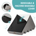 thumbnail image 2 of 5-Tier Extra-Wide Foam Pet Steps, Non-Slip Dog Stairs for High Beds & Sofas with Removable Washable Cover, 2 of 5