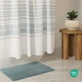 thumbnail image 6 of Cotton Blend Placement Stripe Shower Curtain, 6 of 6