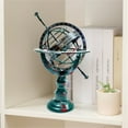 thumbnail image 6 of Desktop ornament,Vintage Sphere Globe Antique Brass Tabletop Armillary Antique Tripod Desk Educational & Learning Globe Decorative Vintage Tripod Desk Globe World Glob Table Decor Gift, 6 of 8