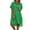 Green, variant on gakvbuo Summer Dress for Women 2025 Homecoming Dresses Women's Casual With Pockets Summer Floral Print Dress V-Neck Mini Dresses