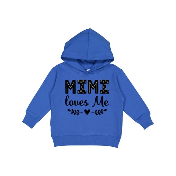 Inktastic Mimi Loves Me Baby Clothes Girl Toddler Hoodie
