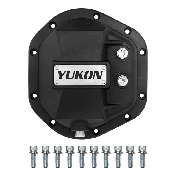 Yukon Gear and Axle Hardcore Diff Cover Compatible with Dana 44 Differentials YHCC-D44