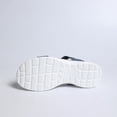 thumbnail image 6 of Women's Wide Width Flat Sandals, Breathable Fabric & Faux Leather Open Toe Shoes with Adjustable Straps, Comfortable Soft Sole Walking Shoes for Summer, Beach, Daily Wear - Black/Beige/Blue, 6 of 9