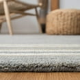 thumbnail image 4 of SAFAVIEH Metro Shelby Striped Area Rug, Grey/Brown, 5' x 8', 4 of 11
