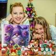 thumbnail image 5 of Christmas Advent Calendar for 24-Day Countdown - Includes Flat Christmas Tree Ornaments, Fun Way to Anticipate Christmas, Great for Home & Holiday Gatherings, 24pcs, E, 5 of 8