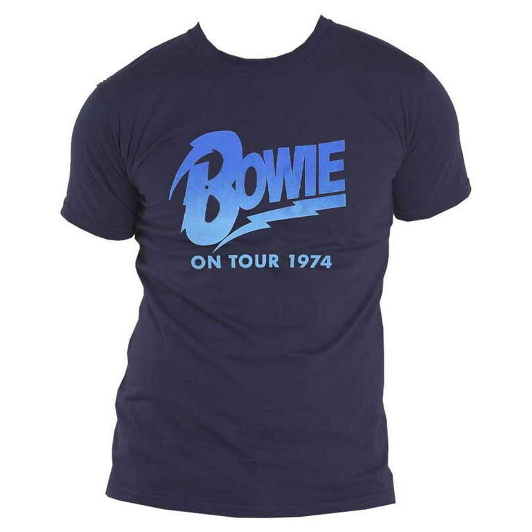 最適な価格 T-Shirt: Unisex Bowie David On Walmart.com - (X-Large) 1974 Tour ミュージシャン