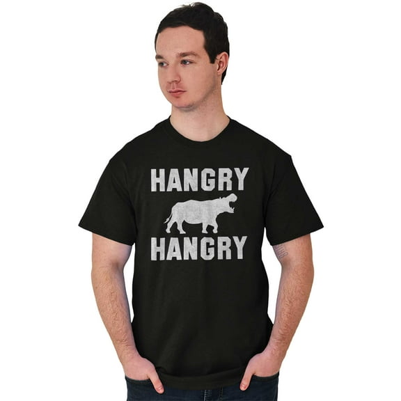 Unicorns Short Sleeve T-Shirt Tees Tshirts Hangry Hungry Hippos Save Chubby