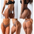 thumbnail image 2 of Paquete de 4 bragas invisibles para mujer, ropa interior sin costuras, bragas Cheekie para mujer XXXL Jormftte WMZY-300-5, 2 of 7