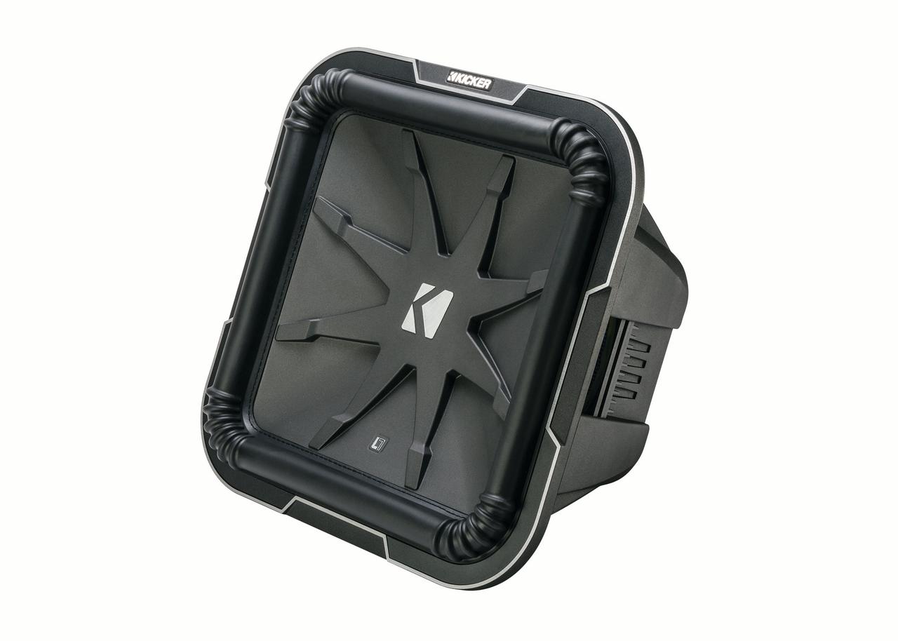 Kicker L715 QClass 15Inch (38cm) Square Subwoofer, Dual Voice Coil 4