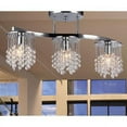 thumbnail image 2 of Clee 3-light Chrome 20-inch Crystal Chandelier, 2 of 3