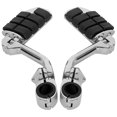 thumbnail image 4 of Kojem Chrome Long Highway Foot Pegs For Harley Road King Street Glide 1-1/4" Bars, 4 of 14