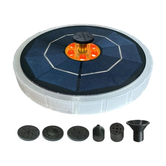 Btomtd Solar-powered Spout Outdoor Courtyard Swimming Pool Bathroom Garden Andscaping