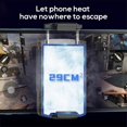 thumbnail image 3 of X4u MEMO DL08 PUBG Gaming Mobile Phone Radiator Semiconductor Cooling z1W Fan for iOS Android - Iron, 3 of 5