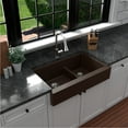 thumbnail image 5 of Karran Usa Qar-760 Quartz Qar 34" Farmhouse Double Basin Quartz Composite Kitchen Sink -, 5 of 5