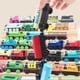 thumbnail image 3 of Set de tren de madera Toy Flmenunu Bertie con trenes magnéticos 1:43, 3 of 5