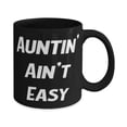 thumbnail image 2 of Unique Idea Aunt, Auntin' Ain't Easy, Mother's Day 15oz Mug For Aunt, 2 of 2