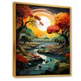 thumbnail image 2 of Designart "Lively Oasis Baobab" Tree Baobab Floater Framed Canvas Art Print, 2 of 5