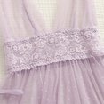 thumbnail image 4 of JSGEK Women Halter Neck Lace Chemise Dress Cutout Detail Flowy Silhouette Nightwear Lingerie Set Purple L, 4 of 9