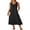 Black, variant on ANRABESS Maxi Dresses for Women,Scoop Neck Sleeveless Long Tank Dress,Summer Casual Sundress for Beach,Travel & Vacation Fuchsia Medium