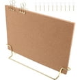 TUIBELYN Desktop Cork Board With Stand Double Sided Memo Board For Home tuibelyn-desktop-cork-board-with-stand-double-sided-memo-board-for-home