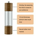 thumbnail image 4 of 6/8Inch Pepper Grinder Multifunctional Grinder Hand Crank Grinder Sea Salt Pepper Cumin Solid Wood Kitchen Solid Seasoning Tools, 4 of 7