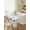 Brown White, variant on Brown Eucalyptus Leaves Table Cloth, Summer Watercolor Leaf Waterproof Tablecloth for Rectangle Tables, Reusable Washable Fabric Table Cover for Restaurant Kitchen Dining Tables 52"x70"