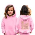 thumbnail image 2 of Wangkekeji Girls Casual Long Sleeve Hoodies Cute Oversized Pocket Sweatshirt Tops Baby Girls Hoodie, 2 of 9