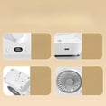 thumbnail image 4 of Ventilador de Escritorio Ventilador USB 2 Cabezales Ventilador de Mesa de Escritorio Personal para Dormitorio Oficina en Casa, 4 of 9