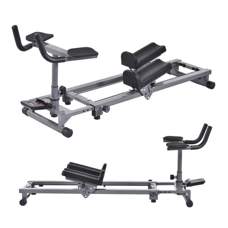 Exercise Crawler Machine, Spine Twist and Stretch Trainer, Full Body Cardio Machine, Home Gym Equipment with Adjustable Hand Grips & Knee Support
