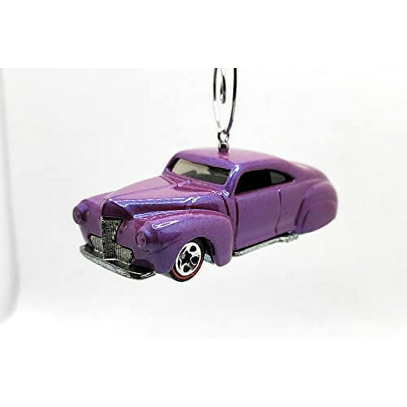 Christmas Ornament for 1941 Ford Coupe Lowrider Purple
