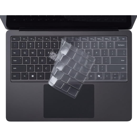 Premium Keyboard Cover for 2024 Microsoft Surface Laptop 7(7th Edition Copilot  PC) 13.8 & 15 inch, Ultra Thin High Transparency TPU Keyboard Skin, US Layout