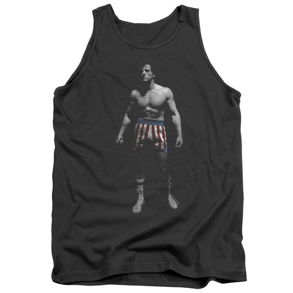 Rocky Stand Alone Adult Tank Top Charcoal