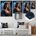 thumbnail image 4 of Designart "Princess from a Fairytale I" Superheros Metal Art Print, 4 of 5
