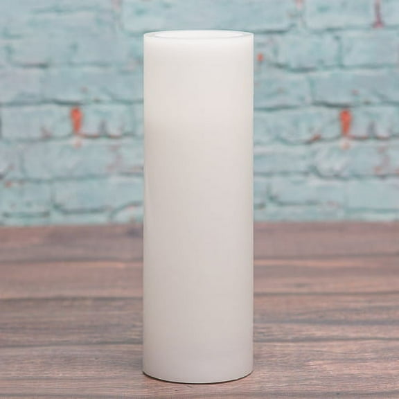 Richland Flameless LED Pillar Candle 3"x9" White Set of 6
