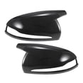 thumbnail image 1 of Cubierta de espejo retrovisor izquierdo y derecho de Unique Bargains para reemplazo de Mercedes-Benz Clase C W213 Par de fibra de carbono negra, 1 of 6