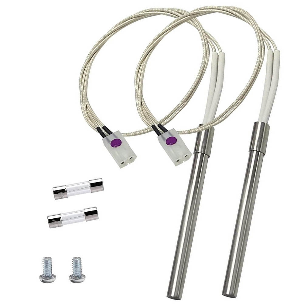 2 Packs Hot Rod Ignitor Kit Replacement for Wood Pellet Grill