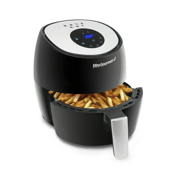 Elite Gourmet 3.2 Platinum Air Fryer EAF-1200D - Walmart.com - Walmart.com