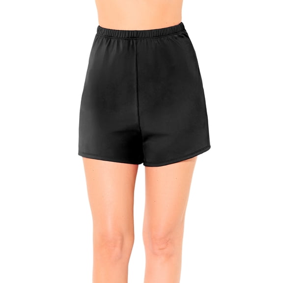 Swimsuits for All Women's Chlorine Resistant Relaxed Fit Swim Short