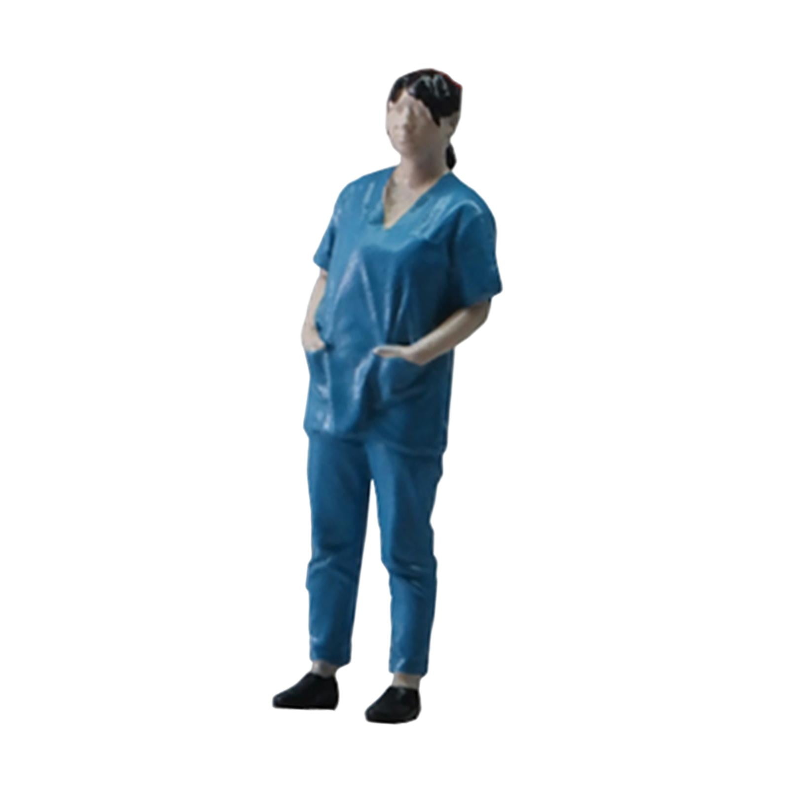 1/32 Doctor Figures 1/32 Scale Models Figurine DIY Layout Scenery Accs