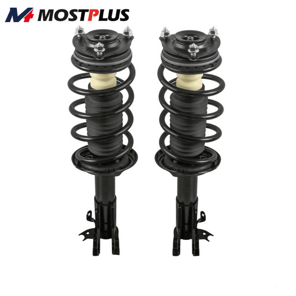 MOSTPLUS Pair Front Complete Shock Struts Assembly for 2006-2011 Acura CSX Honda Civic