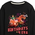 thumbnail image 3 of Disney Turned Red - Celebration - Birthdays 4 Eva - Youth Long Sleeve Graphic T-Shirt, 3 of 5