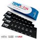 thumbnail image 2 of Tiras Termómetro de Frente Desechables TEMPN-TOSS Paquete de 6, 2 of 7