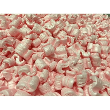 Packing Peanuts Shipping Anti Static Bio 20 cu ft Feet Pink