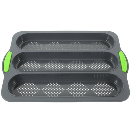 

French Bread Baking Pan Silicone Bread Loaf Pan Nonstick Baking Pan for Kitchen