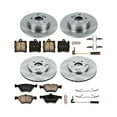 thumbnail image 3 of Power Stop Front and Rear Stock Replacement Brake Pad and Rotor Kit KOE2786, 3 of 8