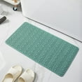 thumbnail image 4 of Alfombrilla de baño rectangular antideslizante con ventosas | Alfombrilla de ducha de PVC | Alfombrilla de masaje para pies para mayor seguridad en el baño y la ducha | Alfombrilla antideslizante de, 4 of 7