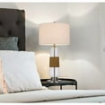 thumbnail image 3 of Cal Lighting 150W 3 Way Everett Bubbled Glass Table Lamp, 3 of 5
