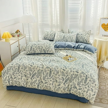 Rural style four piece summer bedding, duvet covers, bed sheets